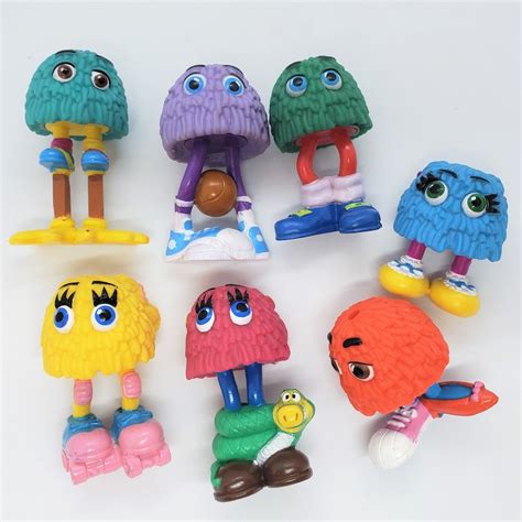 7 Mcdonald's Fry Kids Friends Happy Meal Toys 1989 - Etsy