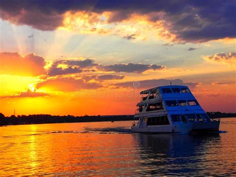 Boat Cruise on Zambezi River Stock Photo - Image of zambezi, national: 135561782