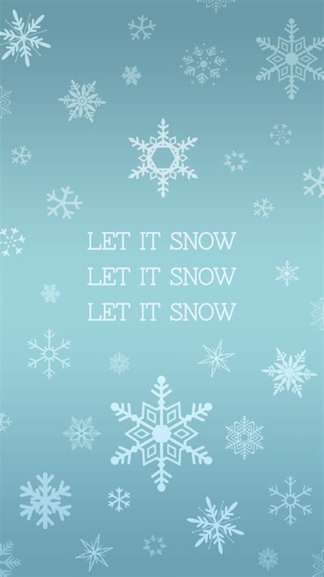 Let It Snow Wallpaper - WallpaperSafari