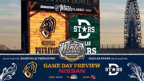 How to Watch, Live Stream Preds at Stars in the Winter Classic | NHL.com