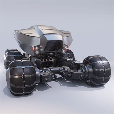 Mars Rover of the future 3D | CGTrader