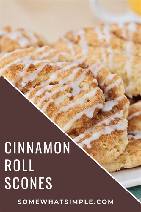 Best Cinnamon Scones Recipe (Sweet & Easy) - Somewhat Simple