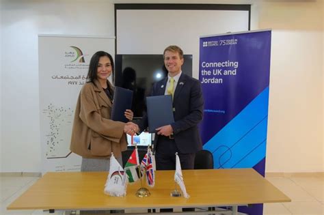 British Council signs agreement to help empower Jordanian youth | Arab News PK