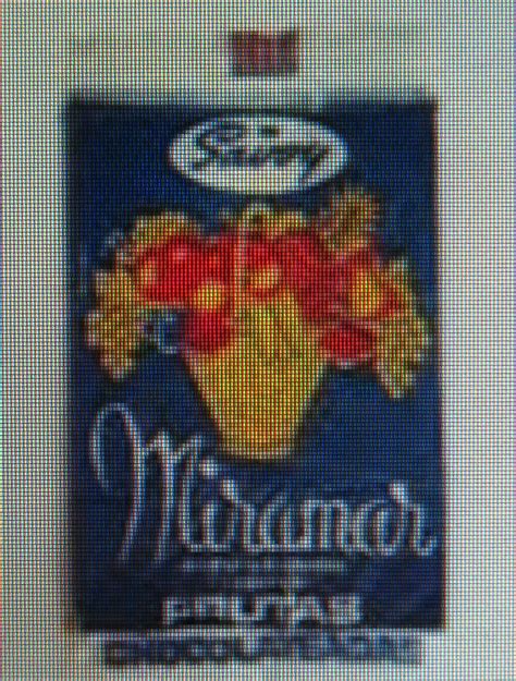 Miramar chocolates de frutas de savoy | Retro, Nostalgia, Childhood memories