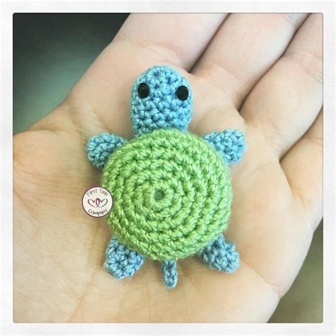 Mini Turtle Amigurumi Crochet Pattern | Crochet turtle, Crochet animal ...