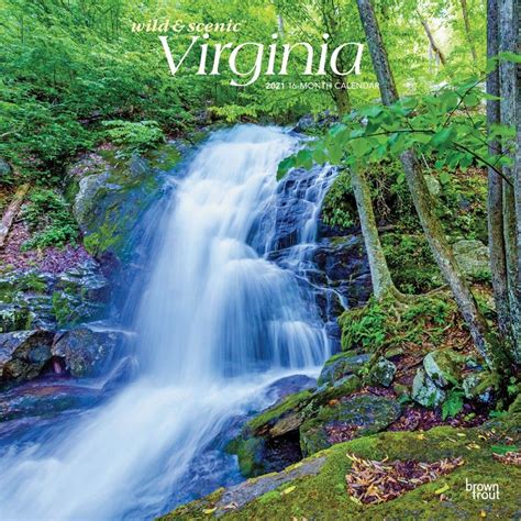 Virginia Wild and Scenic Wall Calendar | Scenic, Calendar usa, Virginia