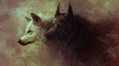 Pin by Nahuel De León on ANIME/ART | Wolf wallpaper, Shadow wolf, Wolf ...