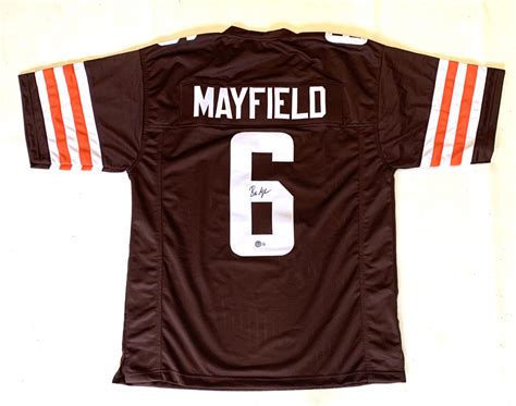 Baker Mayfield Signed Jersey (Beckett Hologram) | Pristine Auction