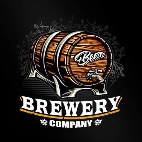 Brewery logo vector | Premium Vector