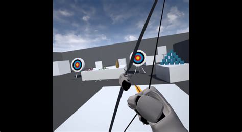 VR bow and arrow in Blueprints - UE Marketplace