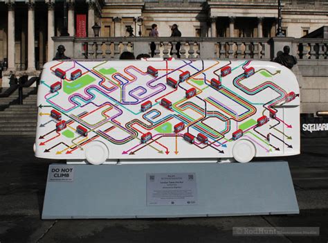 Public Art for TfL Year of the Bus Sculpture Trail :: Behance