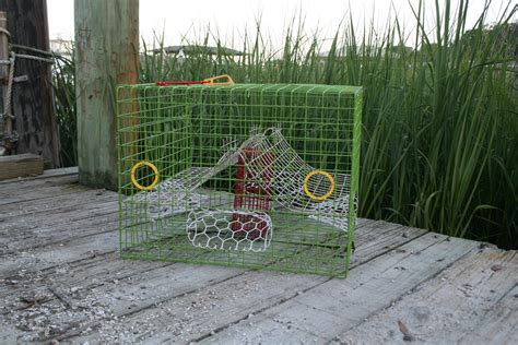 Crab Trap – Large – Bright Green | Dale's Crab Traps