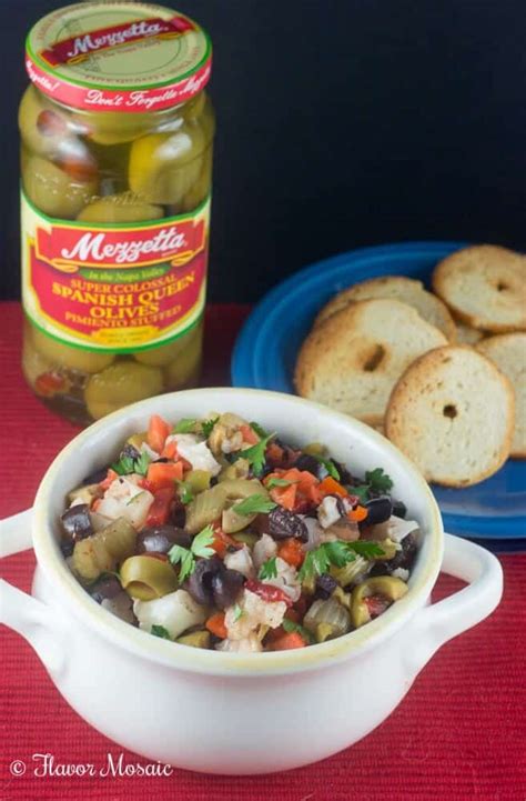 Muffuletta Olive Salad - Flavor Mosaic