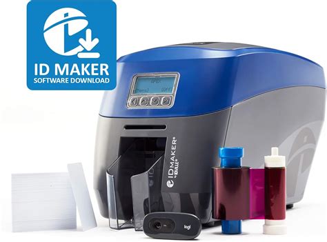 Amazon.com: ID Maker Apex Professional ID Card Printer - Prints Premium Quality Pictures Fast ...