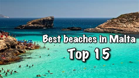 Top 15 Best Beaches In Malta, 2022 - YouTube