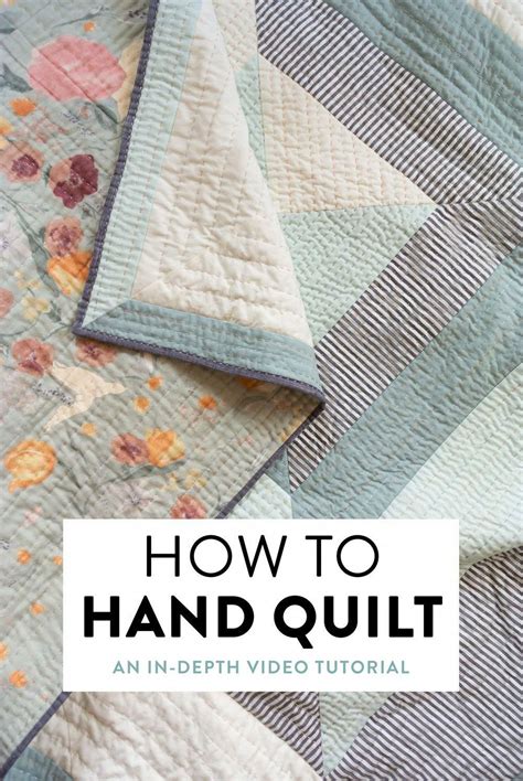 How to hand quilt with video tutorial suzy quilts – Artofit