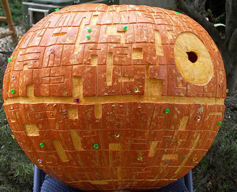 Star Wars Pumpkin Carvings Death Star | Creative Ads and more…