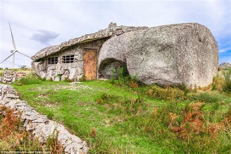 Flintstones house Casa do Penedo lures tourists to Portugal's Fafe ...