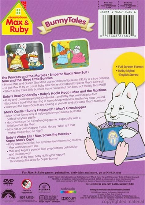 Max & Ruby: BunnyTales (DVD 2010) | DVD Empire