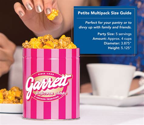 Garrett Mix Popcorn - Petite Tins | Garrett Popcorn Shops