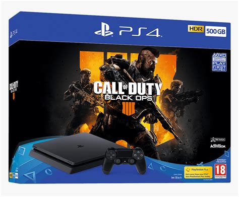 Ps4 Slim Call Of Duty Black Ops 4 Bundle, HD Png Download - kindpng