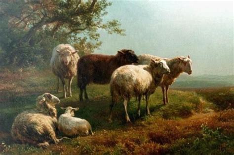 Famous 19th Century Oil Paintings Of Sheep - Fine Art Blogger | Sheep ...