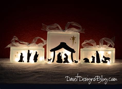 Craft ideas and more from Davet Designs: KraftyBlok Nativity Scene With ...