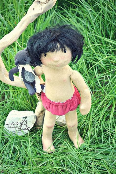 Mowgli and his friend Baloo | Mowgli, Dolls, Teddy bear