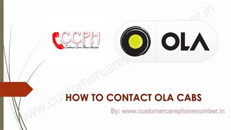 What are the ways to contact Ola Customer Care ? by ccpn - Issuu