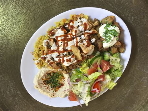 Chicken Shawarma Plate – The Desert Pita