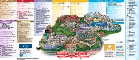 California Adventure Map - Kelly Does Life | Disneyland map, Disneyland ...