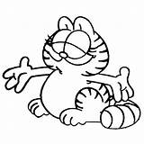 Nermal And Garfield Coloring Pages sketch template