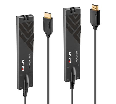 Fibre Optic HDMI 18G Extender - Transmission of 4K content over 300m