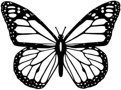 Butterfly Line Art Clip Art Image - ClipSafari