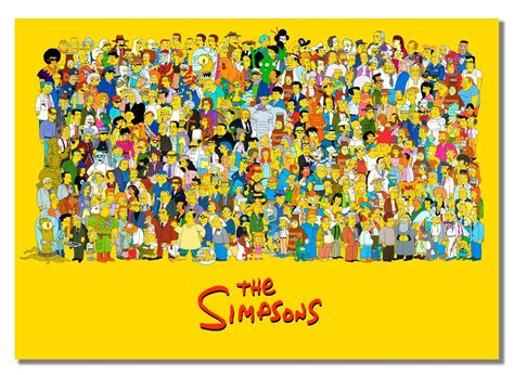 The Simpsons Characters Homer Family Cartoon Animation TV Series Sitcom ...