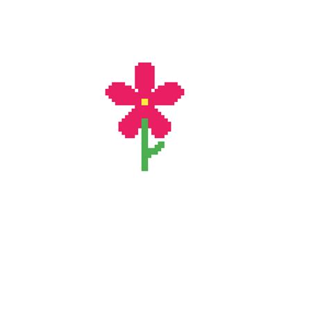 Pixilart - pixel flower by jxy25