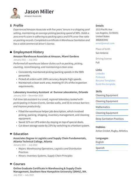 Modern CV Format Word FREE Download, 48% OFF