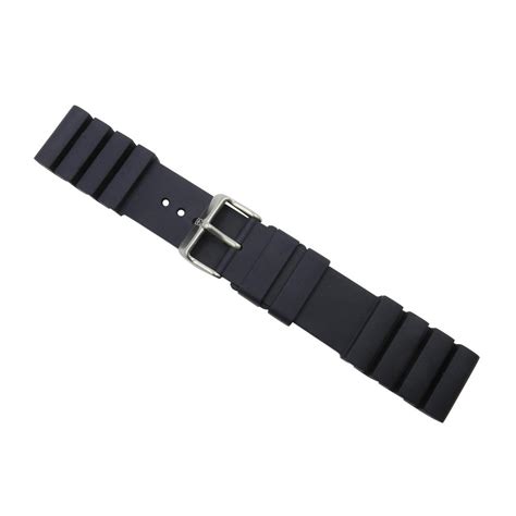 Victorinox INOX Series 22mm Navy Blue Rubber Strap – Total Watch Repair