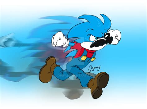 Sonic Mario by Jopuy on DeviantArt