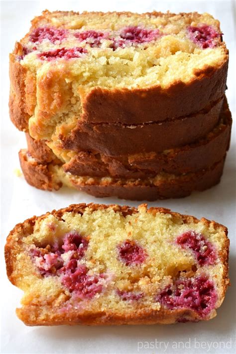 Raspberry and White Chocolate Loaf Cake - Pastry & Beyond