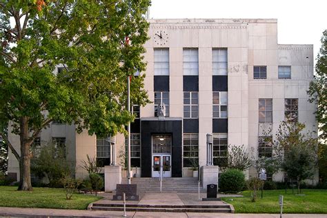 Washington County Courthouse - Brenham TX - Living New Deal