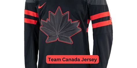 Team Canada Jersey: Iconic Designs & Quality 🇨🇦