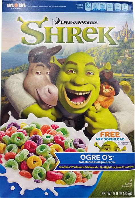 Shrek Ogre O's Cereal | MrBreakfast.com