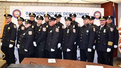 Bayonne Police Department promotes 13, making a new deputy chief, one new captain - Hudson ...