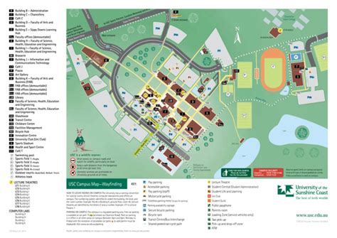 USC Campus Map—Wayfinding www.usc.edu.au