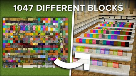 I Collected Every Block In Survival Minecraft | วิธี craft ของ ...