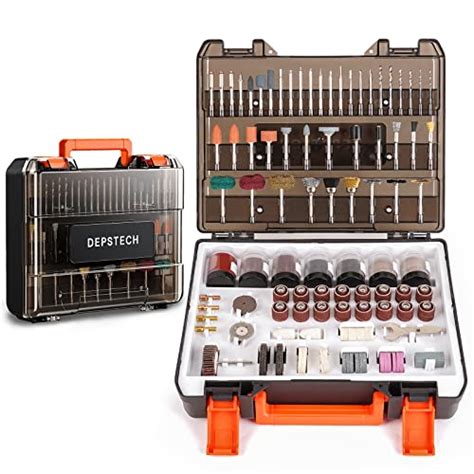 Tilswall Rotary Tool Accessories Kit 420pcs, 1/8. APEXFORGE M0 Rotary ...