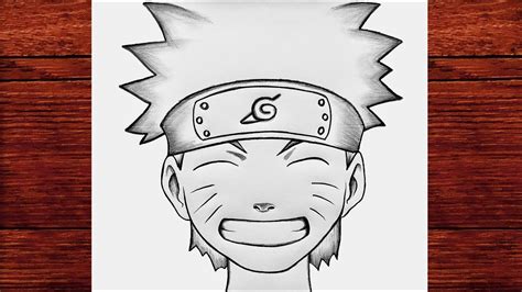 How to draw Naruto Uzumaki character - How to draw anime step by step ...