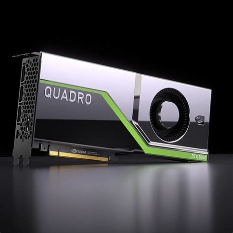 NVIDIA Quadro RTX 8000 – 96 GB GDDR6 memory with multi-GPU ...