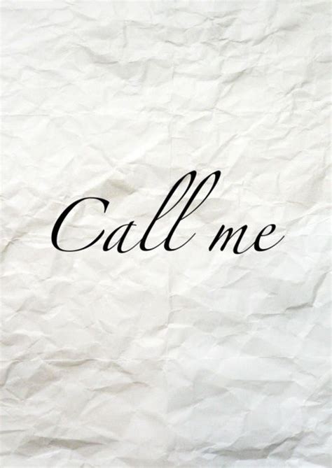 call me :) | Quotes, Words, Call me